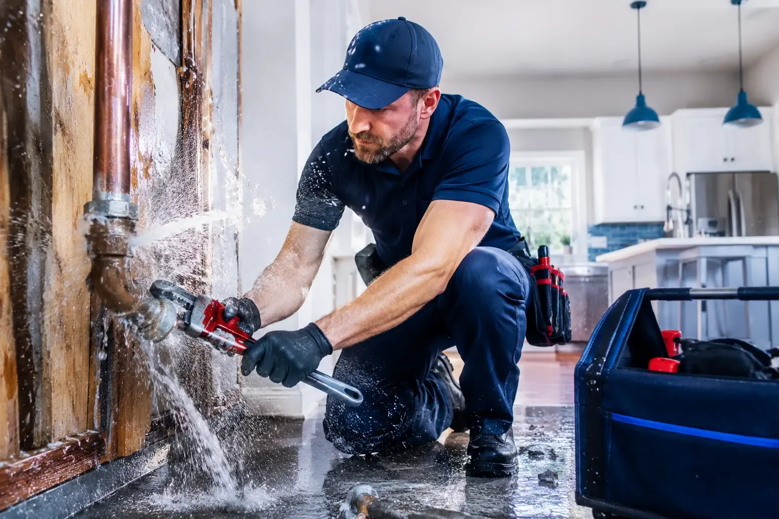 Local emergency pipe repair professionals in Wana, WV